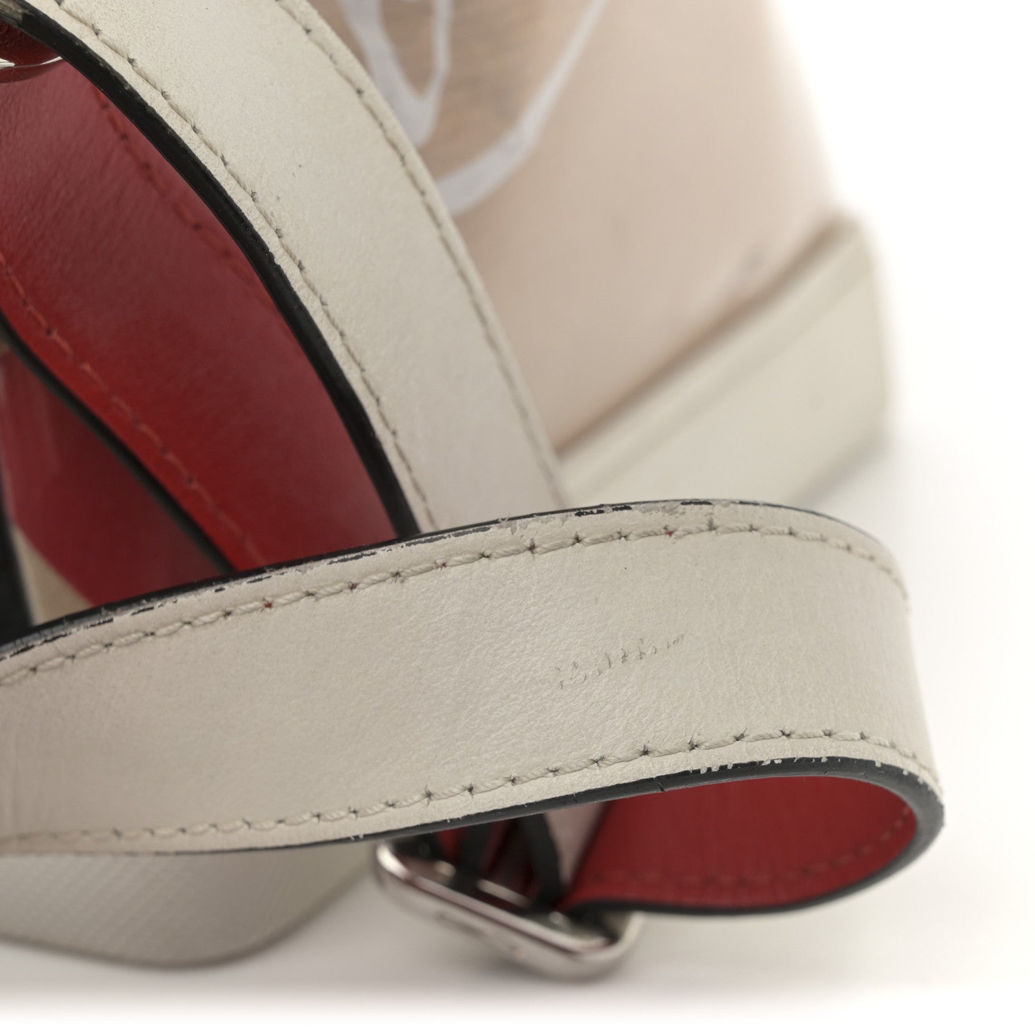 Christian Louboutin Kraft PVC Calfskin Explorafunk Backpack Kraft White 15 of 15