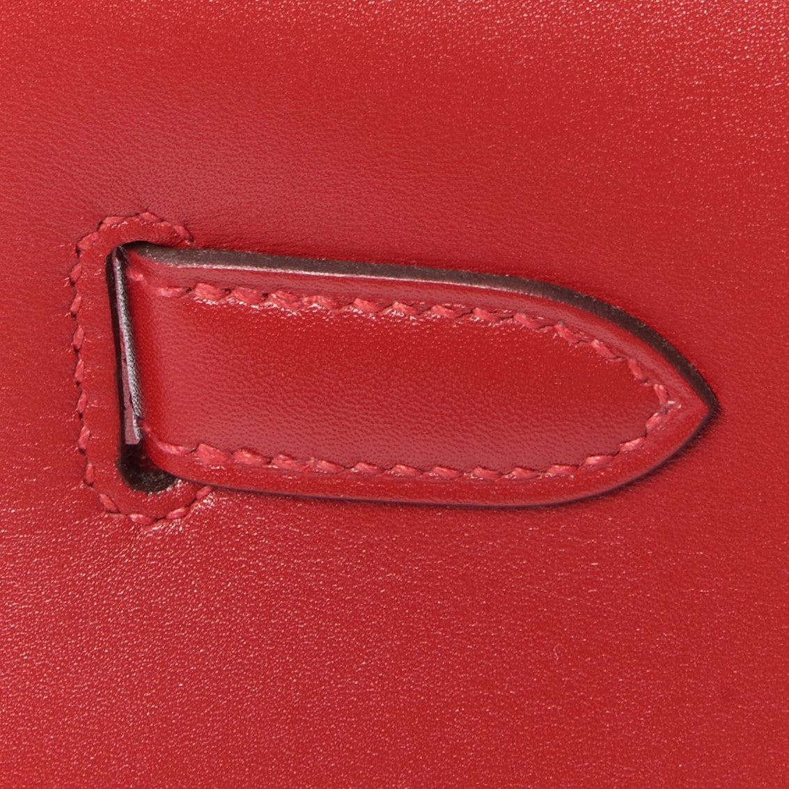 Hermes Tadelakt Kelly Sellier 35 Rouge Vif 11 of 31