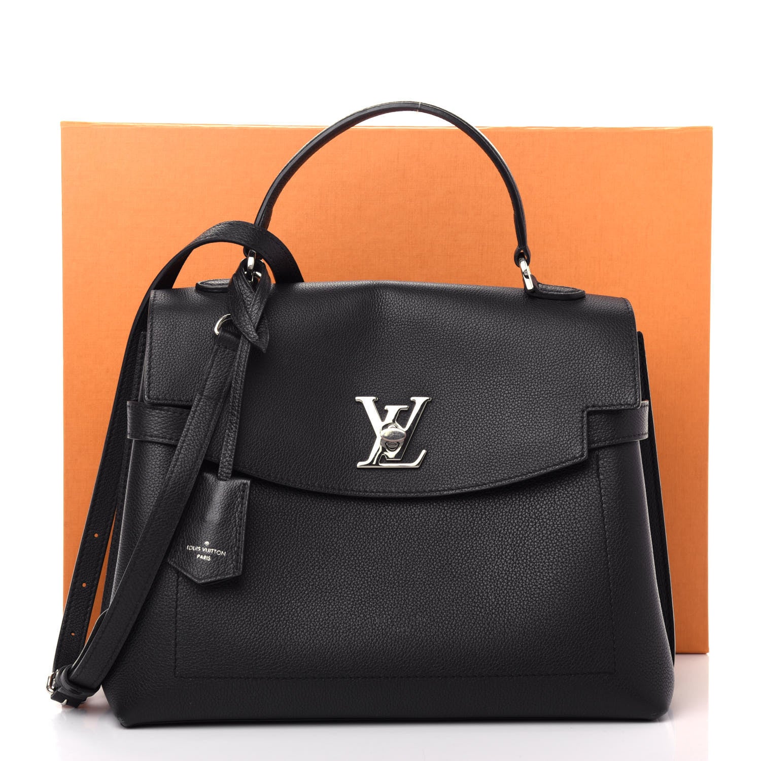 Louis Vuitton Soft Calfskin Lockme Ever Black 11 of 11