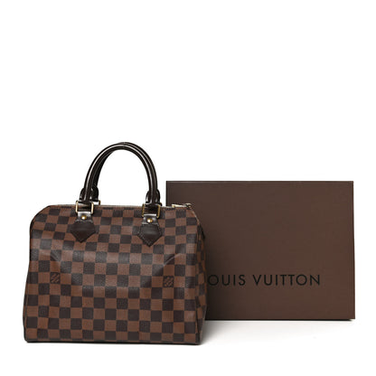 Louis Vuitton Damier Ebene Speedy 25 12 of 12