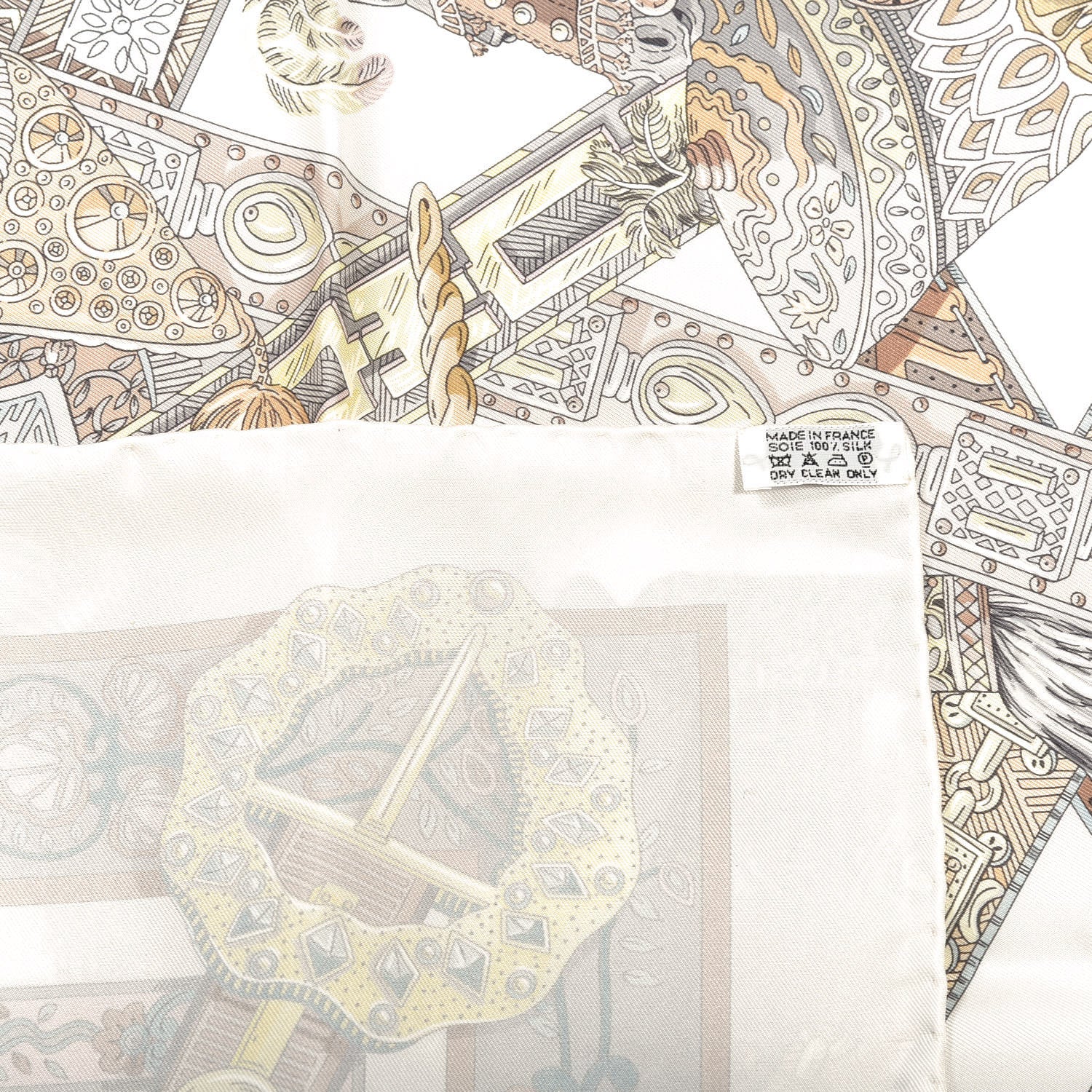 Hermes Silk Le Songe De La Licorne Scarf 90 5 of 5