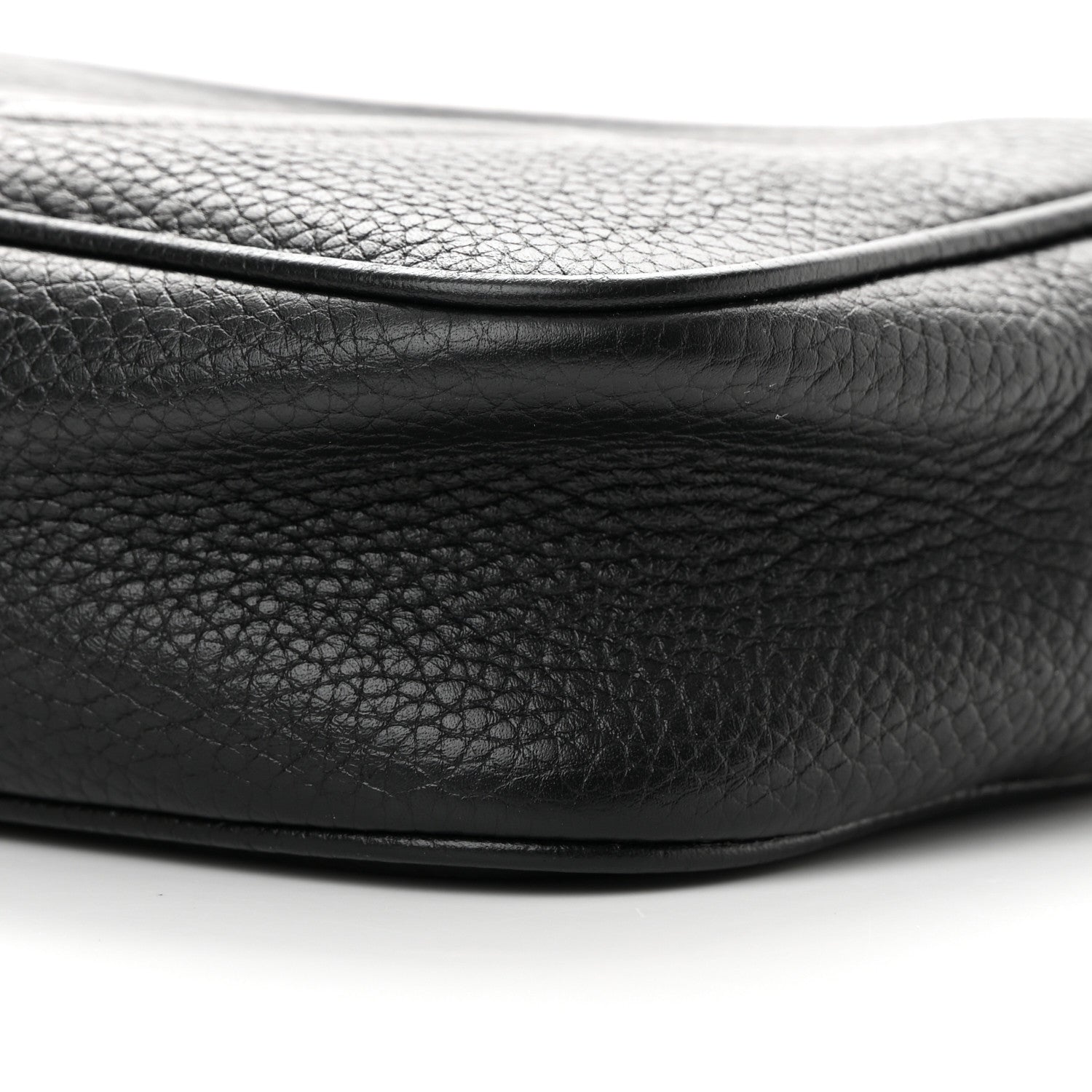 Gucci Pebbled Calfskin Mini Soho Disco Bag Black 9 of 13