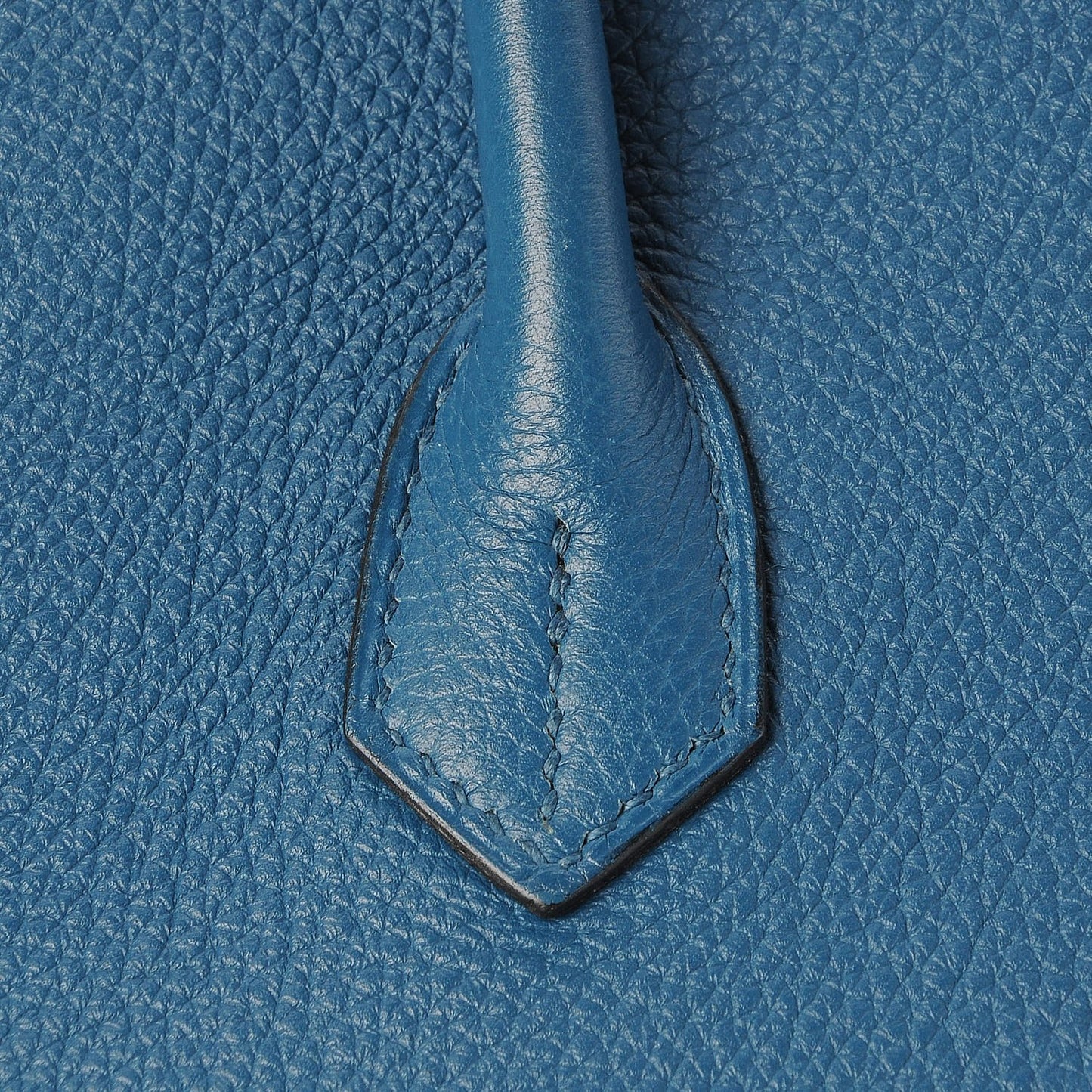 Togo Birkin 35 Bleu de Galice