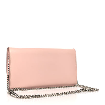Salvatore Ferragamo SALVATORE FERRAGAMO Calfskin Vara Bow Chain Flap Crossbody Pink 3 of 12