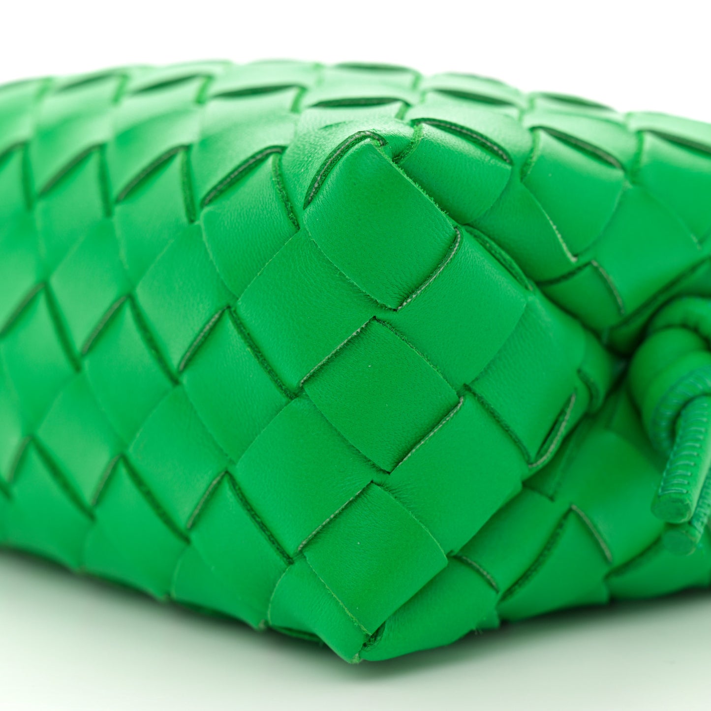 Nappa Intrecciato Mini Loop Camera Bag Parakeet