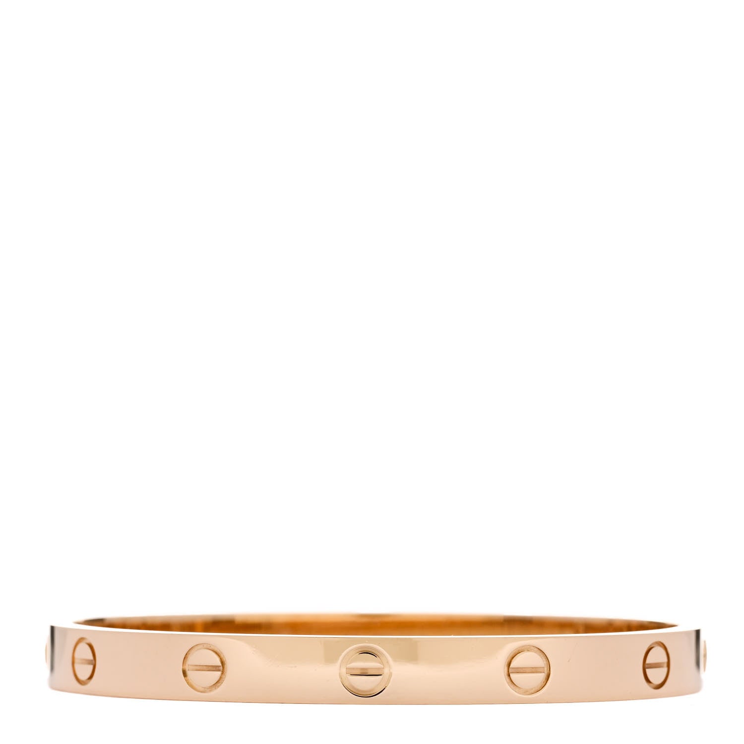 Cartier 18K Yellow Gold LOVE Bracelet 17 1 of 5