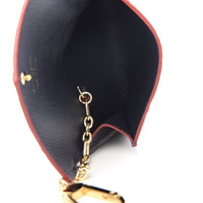 Louis Vuitton Empreinte Key Pouch Marine Rouge 5 of 6
