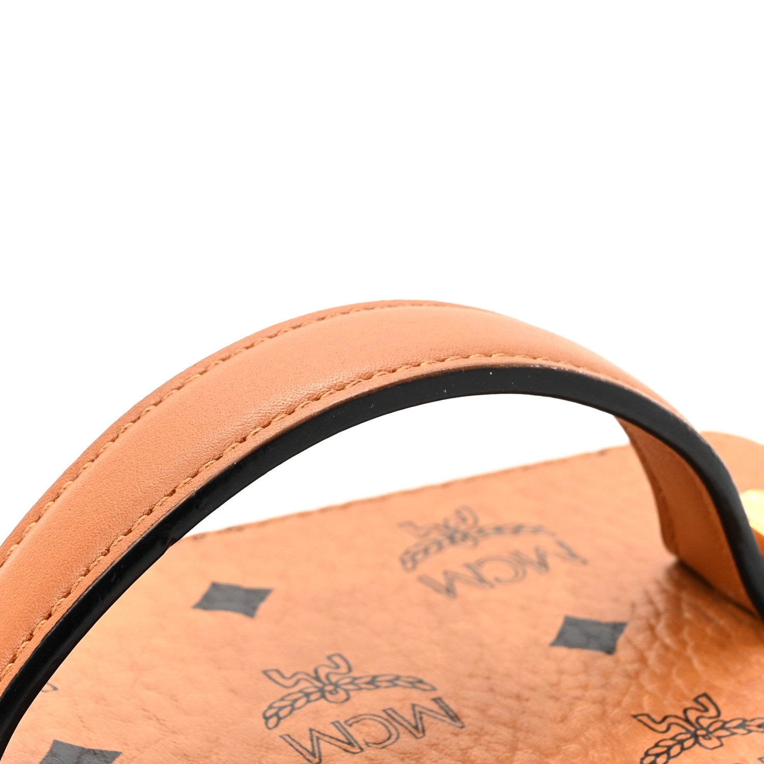 MCM Visetos Rockstar Vanity Case Cognac 11 of 11