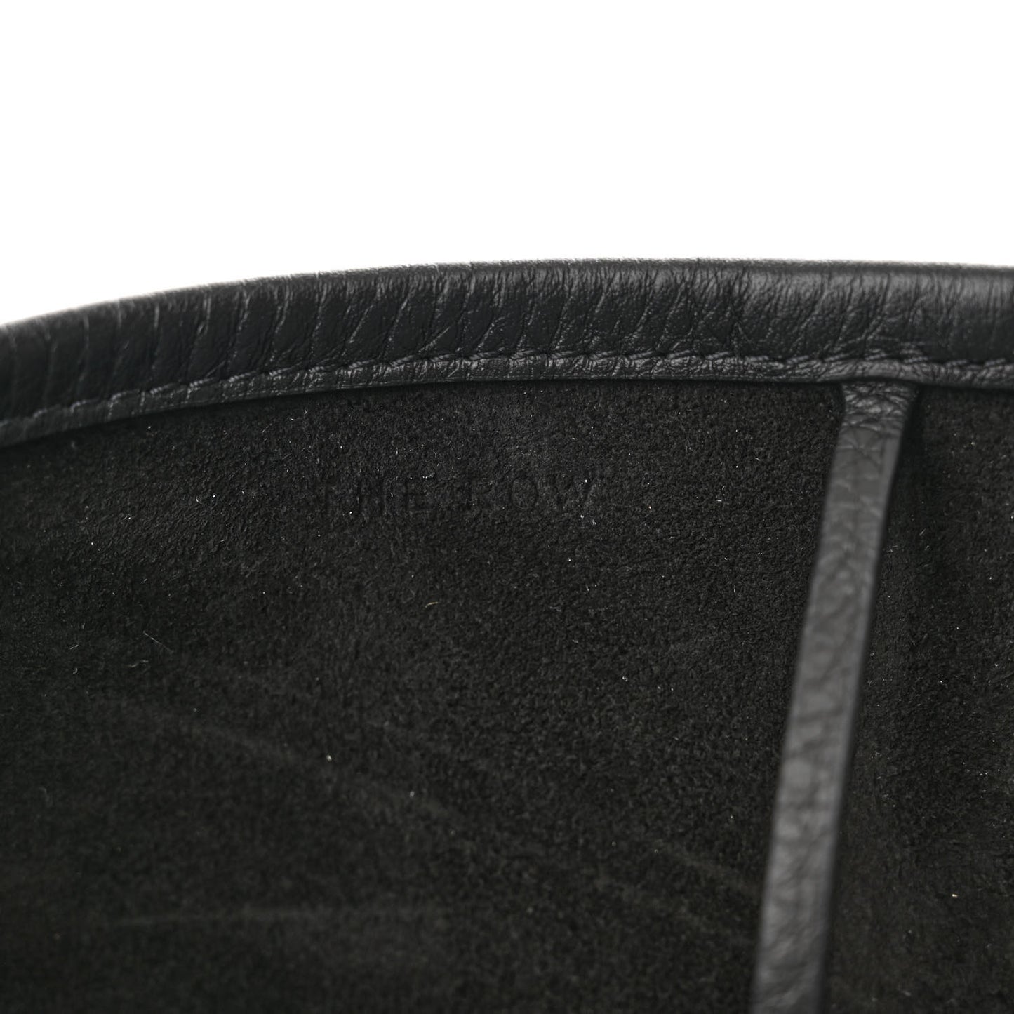 Grained Calfskin Large N/S Park Tote Black