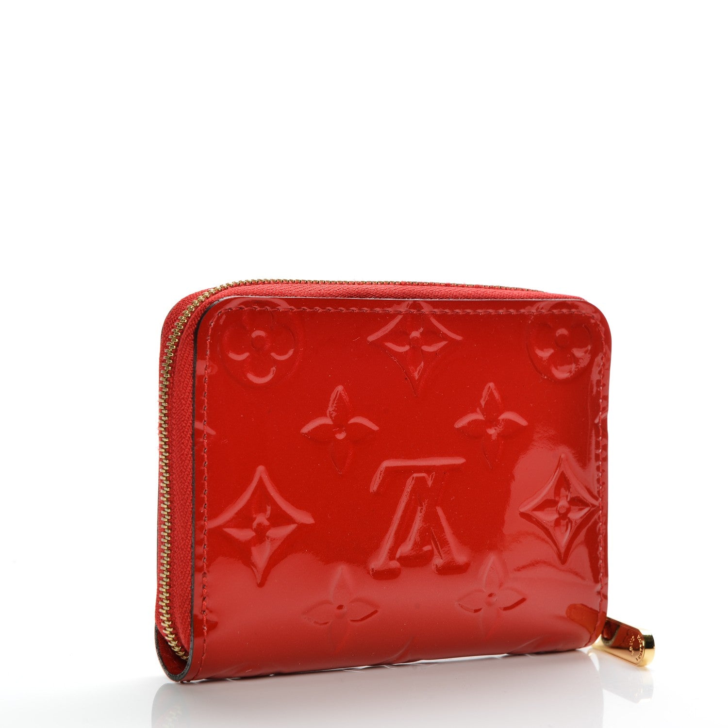 Louis Vuitton Vernis Zippy Coin Purse Cherry 3 of 7