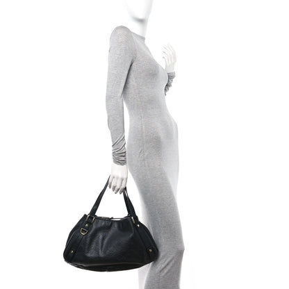 Gucci Guccissima Medium Abbey Shoulder Bag Black 2 of 11
