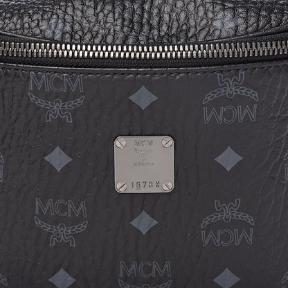 MCM Visetos Stark Belt Bag Black 7 of 10
