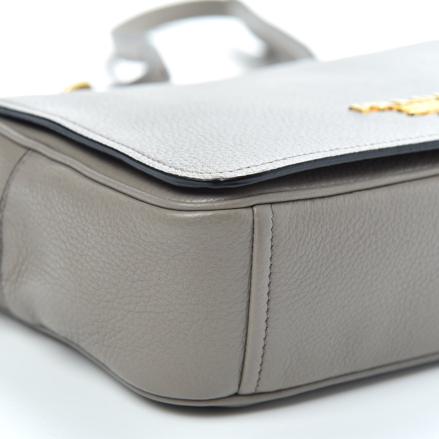 Vitello Phenix Crossbody Bag Argilla
