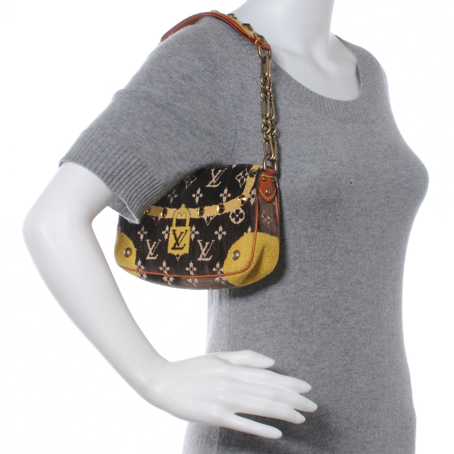 Louis Vuitton Monogram Trompe L'oeil Pochette 2 of 7