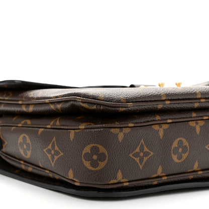 Louis Vuitton Monogram Braided Pochette Metis Coquelicot 9 of 10