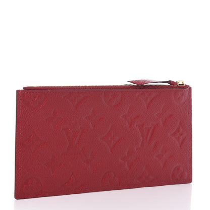 Louis Vuitton Empreinte Felicie Chain Wallet Zippered Insert Cherry 3 of 6