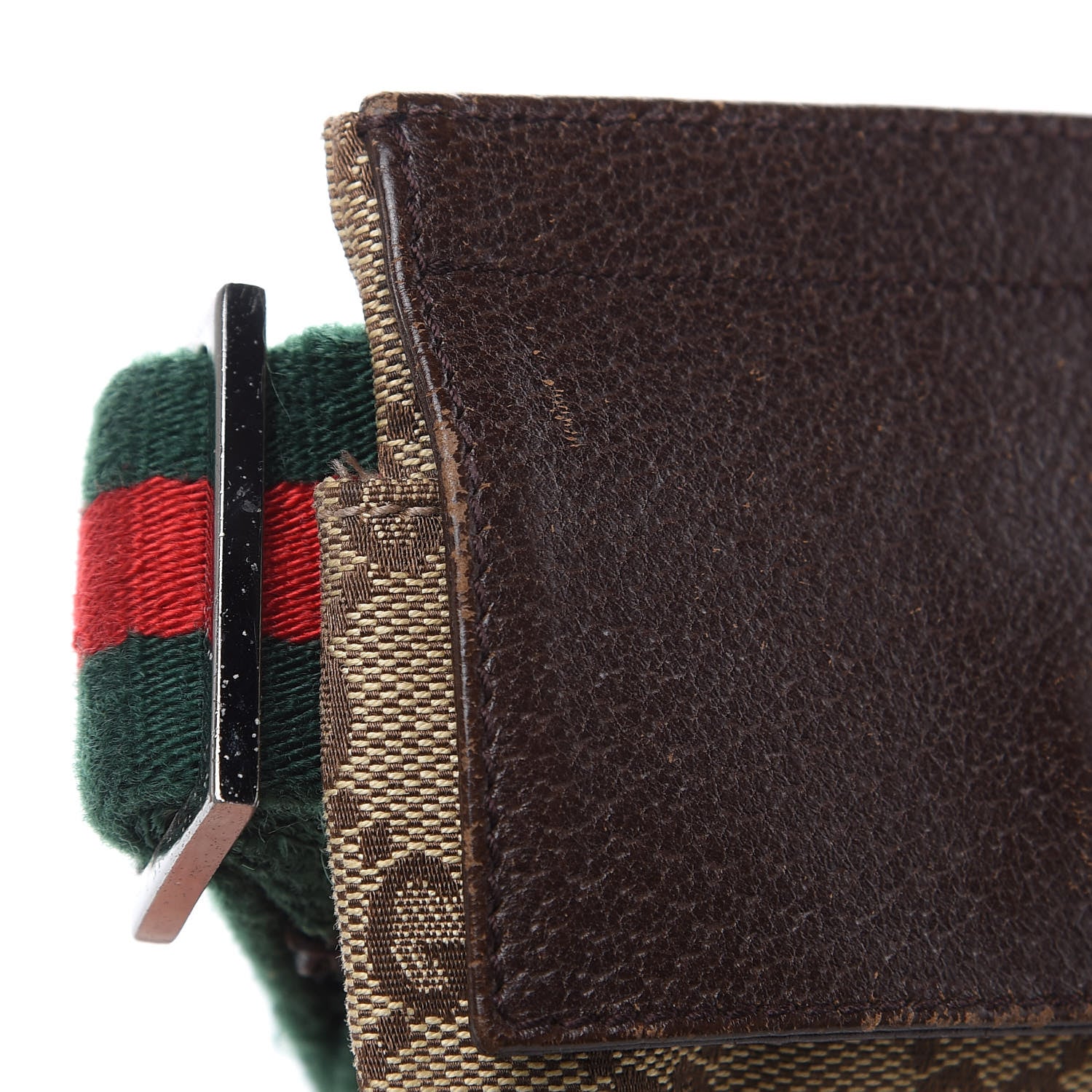 Gucci Monogram Web Belt Bag Dark Brown 15 of 15