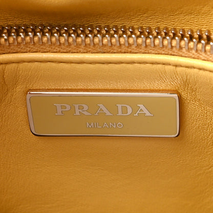 Prada Nappa Re-Nylon Triangle Quilted Patchwork System Flap Shoulder Bag Ginestra 6 of 9