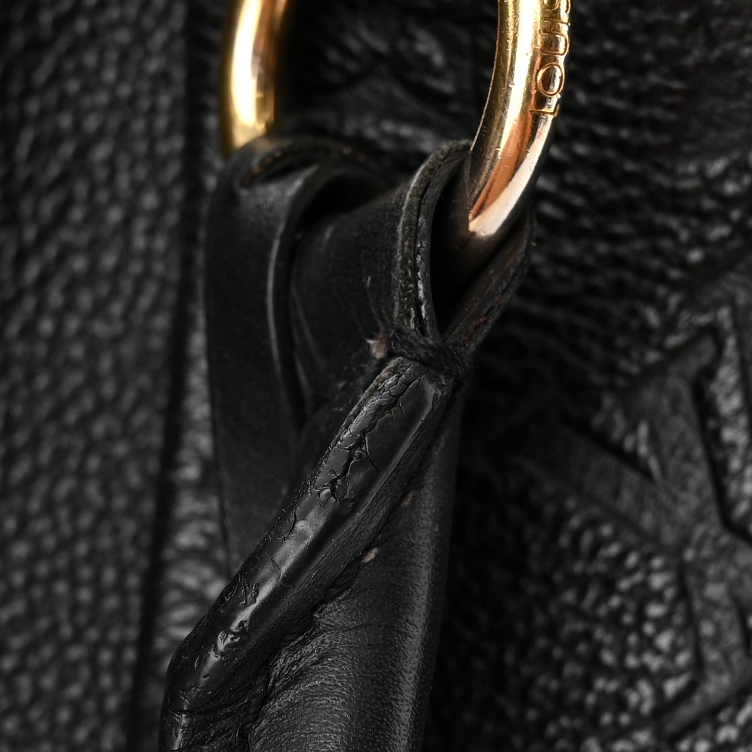 Louis Vuitton Empreinte V Tote MM Black 13 of 17