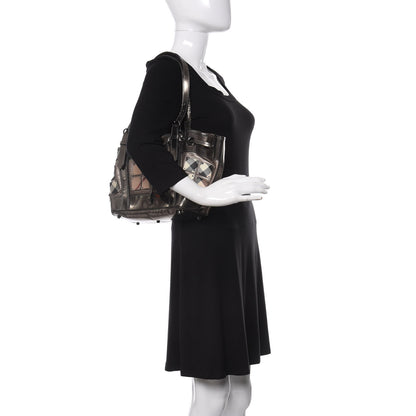 Burberry Prorsum Super Nova Warrior Studded Hobo Metallic 2 of 16