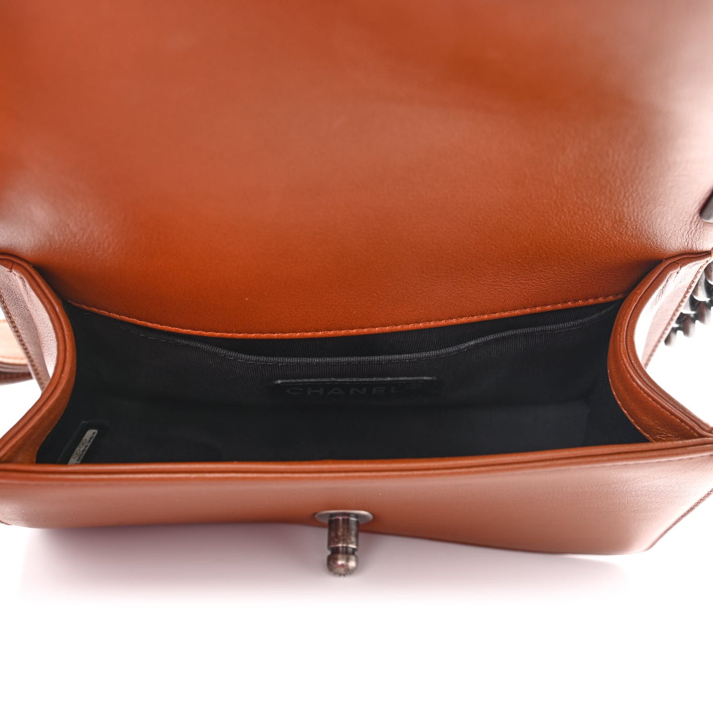 Calfskin Embossed Small Cordoba Boy Flap Brown