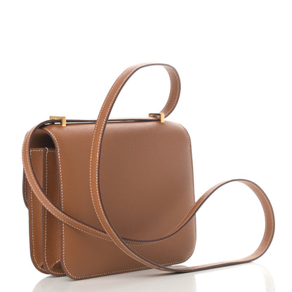 Hermes Epsom Constance 18 Gold 3 of 11