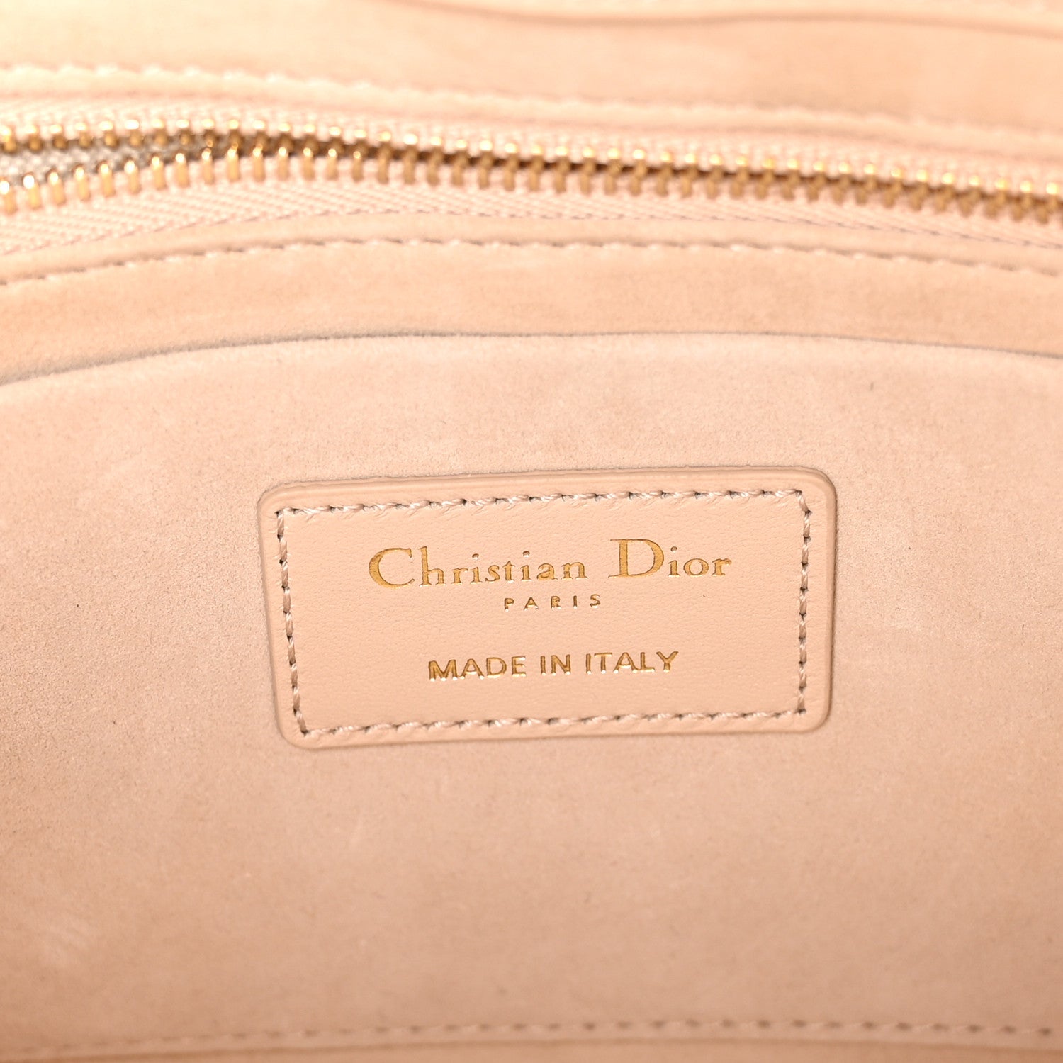 Christian Dior Calfskin Cannage Medium The Lady 95.22 Beige 6 of 10