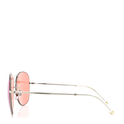 Gucci Aviator Sunglasses GG4253S Silver Red 3 of 7