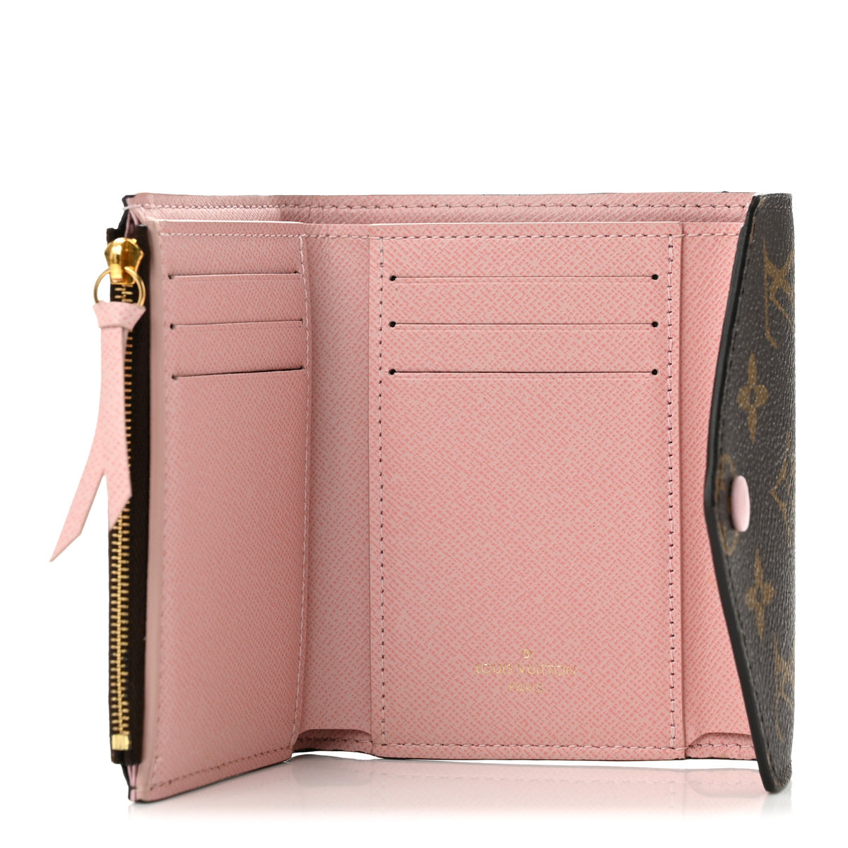 Monogram Victorine Wallet Rose Ballerine