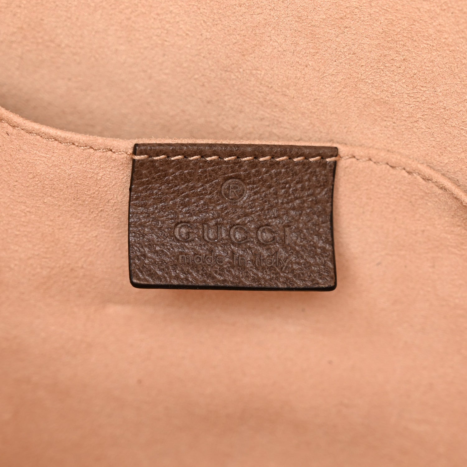 Gucci GG Supreme Monogram Web Ophidia Pouch Brown 6 of 10