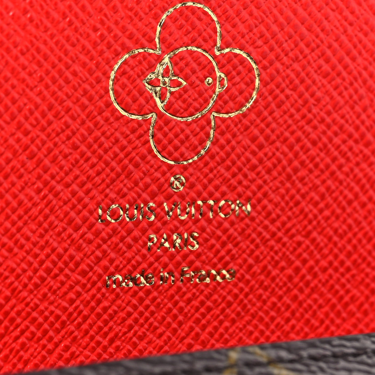 Louis Vuitton Monogram Candy Factory Sarah Wallet Candy Red 6 of 7