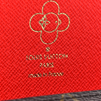 Louis Vuitton Monogram Candy Factory Sarah Wallet Candy Red 6 of 7