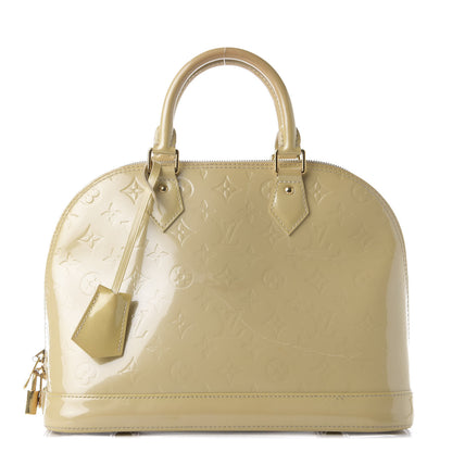 Louis Vuitton Vernis Alma PM Blanc Corail 1 of 10