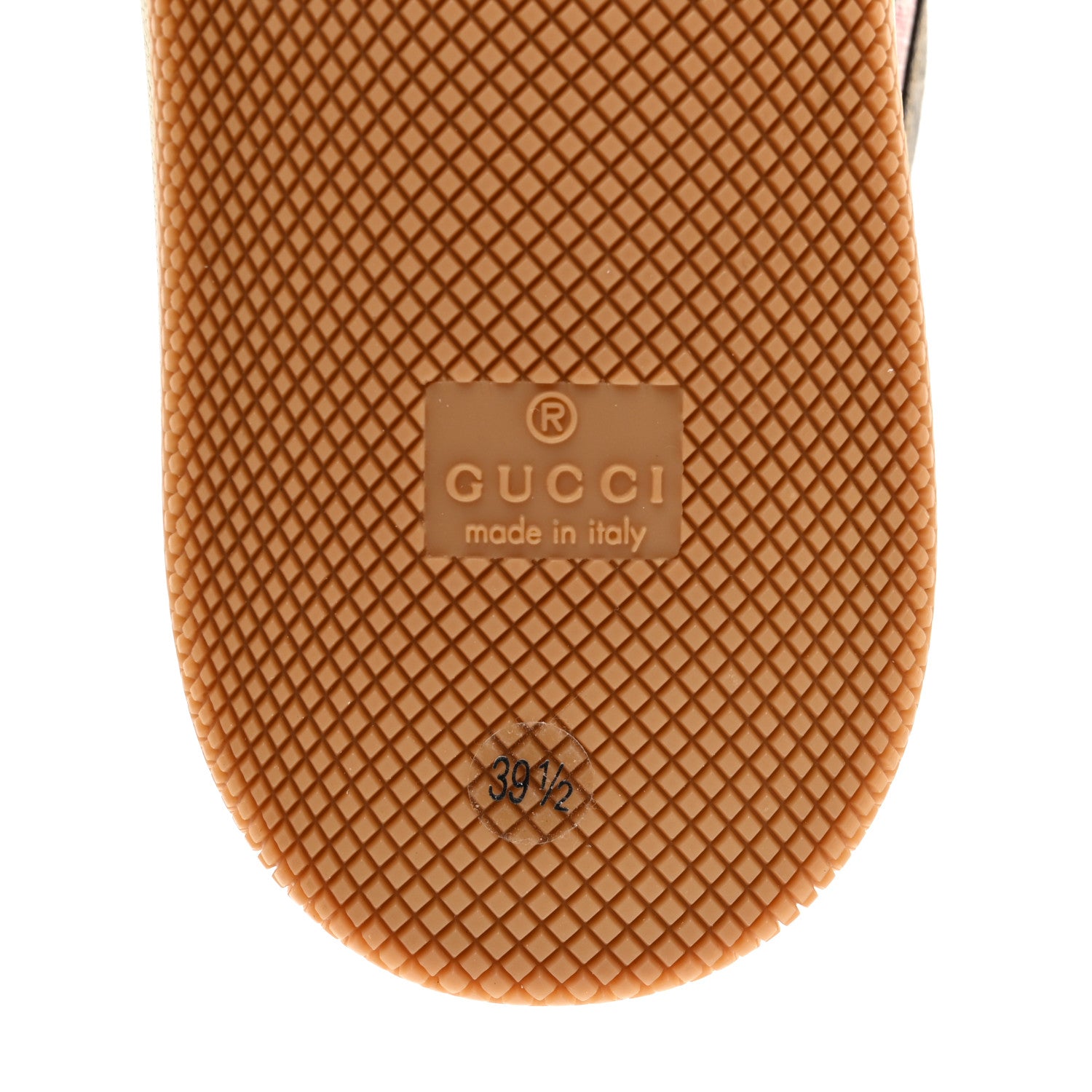 Gucci GG Supreme Monogram Harness Calfskin Web Womens Screener Sneakers 39.5 Beige Ebony Rosso Harness Brown 6 of 9