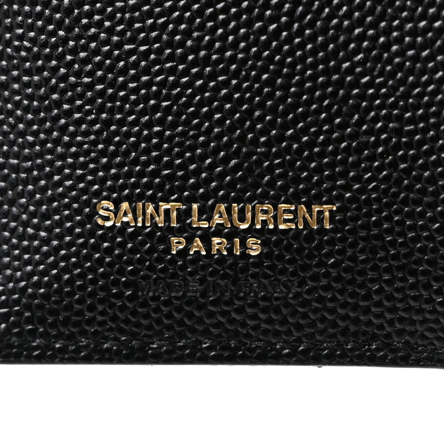 Grain De Poudre Matelasse Chevron Monogram Zipped Card Case Black