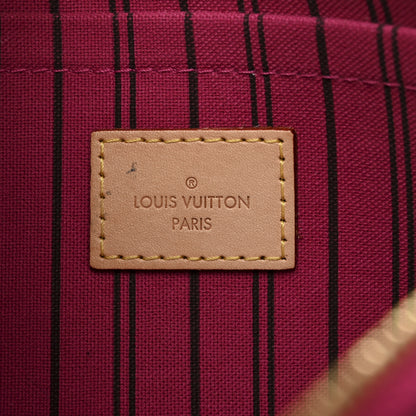 Louis Vuitton Monogram Neverfull MM GM Pochette Pivoine 6 of 7