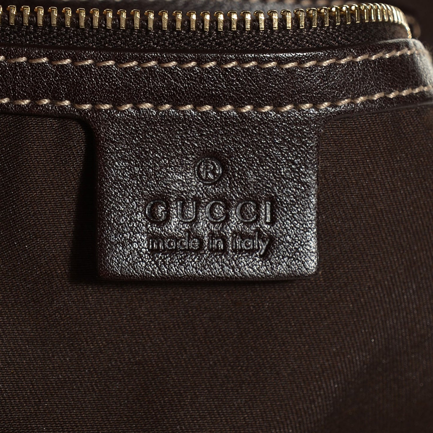 Monogram Small Pelham Shoulder Bag Dark Brown