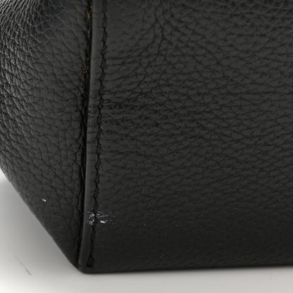 Burberry Grainy Calfskin Vintage Check Note Crossbody Bag Black 11 of 15