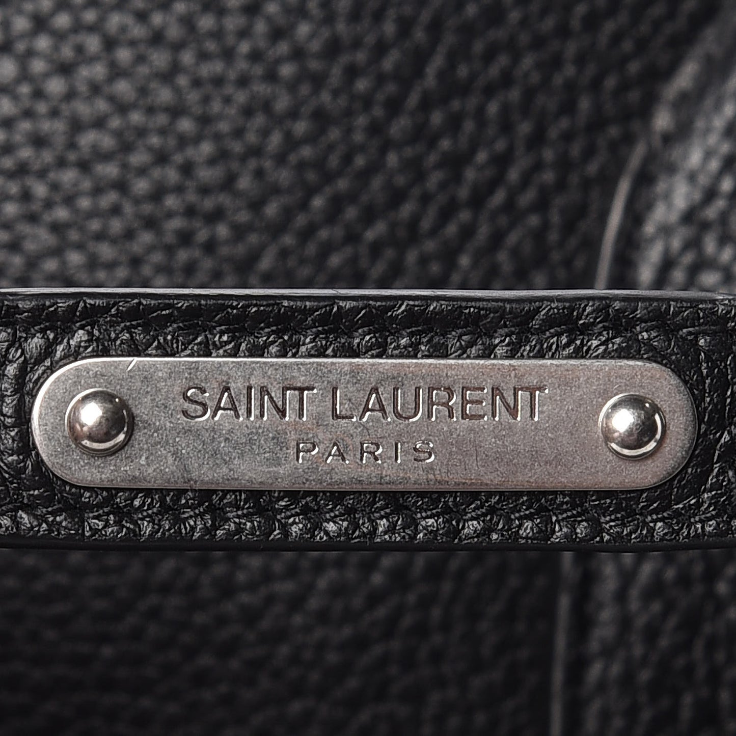 Grained Calfskin Sac De Jour Souple North South Tote Black