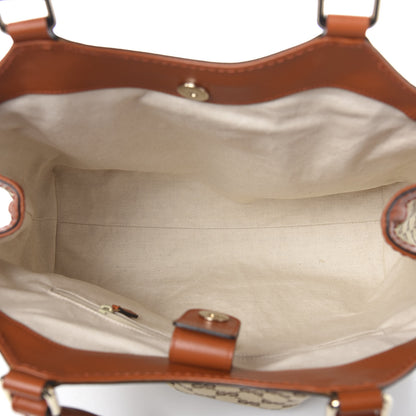 Gucci Monogram Medium Sukey Tote Orange 4 of 9