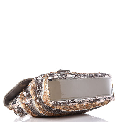 Chanel Sequin Striped Medium Reissue Flap Multicolor 4 of 9