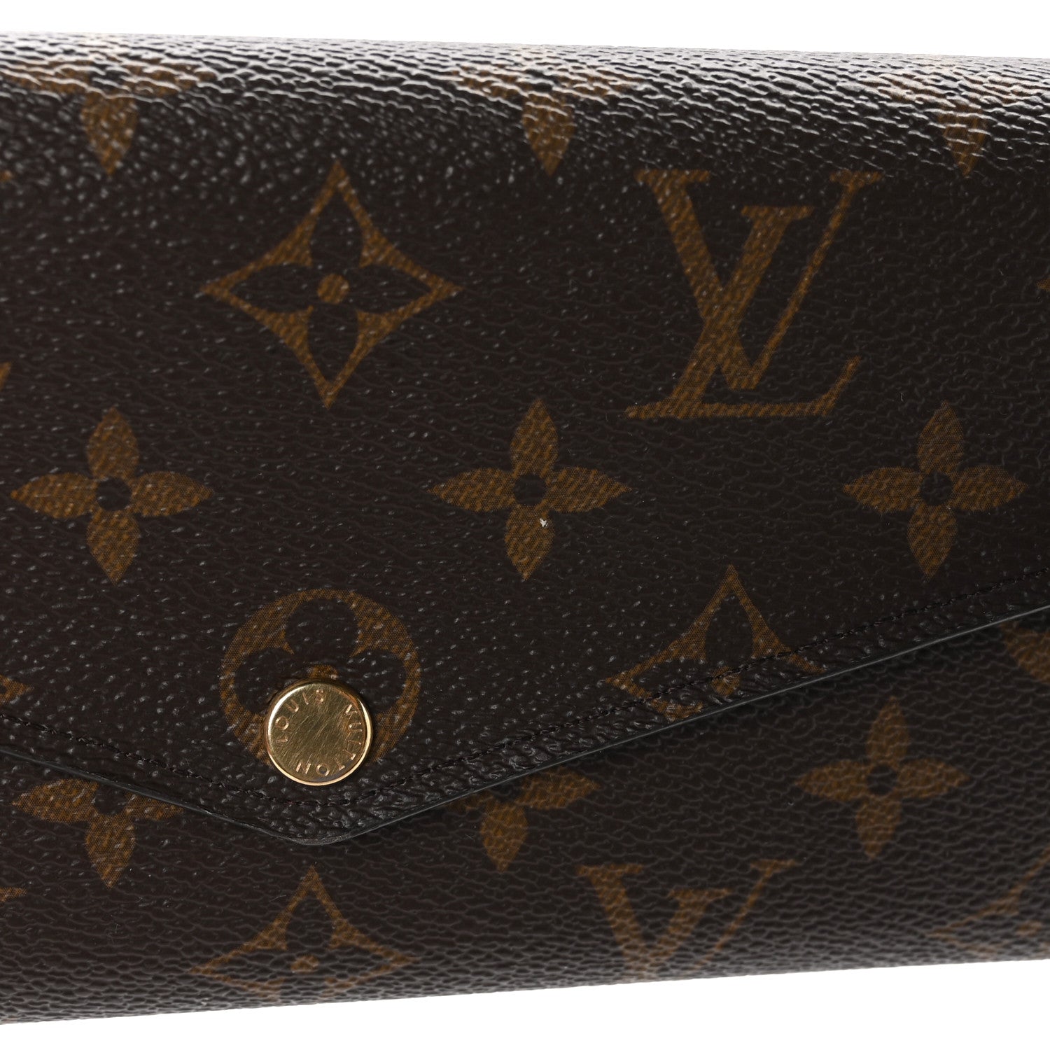 Louis Vuitton Monogram Sarah Wallet NM Coquelicot 10 of 11