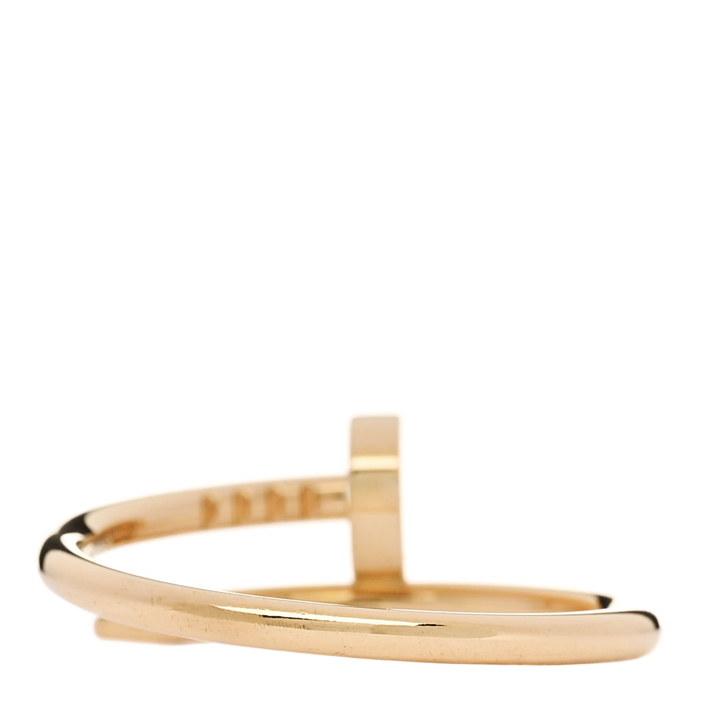 18K Yellow Gold Small Juste Un Clou Ring 55 7.25