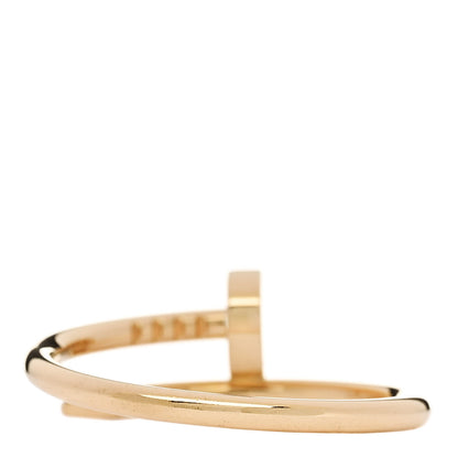 Cartier 18K Yellow Gold Small Juste Un Clou Ring 55 7.25 3 of 6