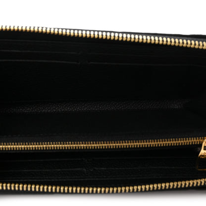 Louis Vuitton Empreinte Clemence Wallet Black 5 of 7