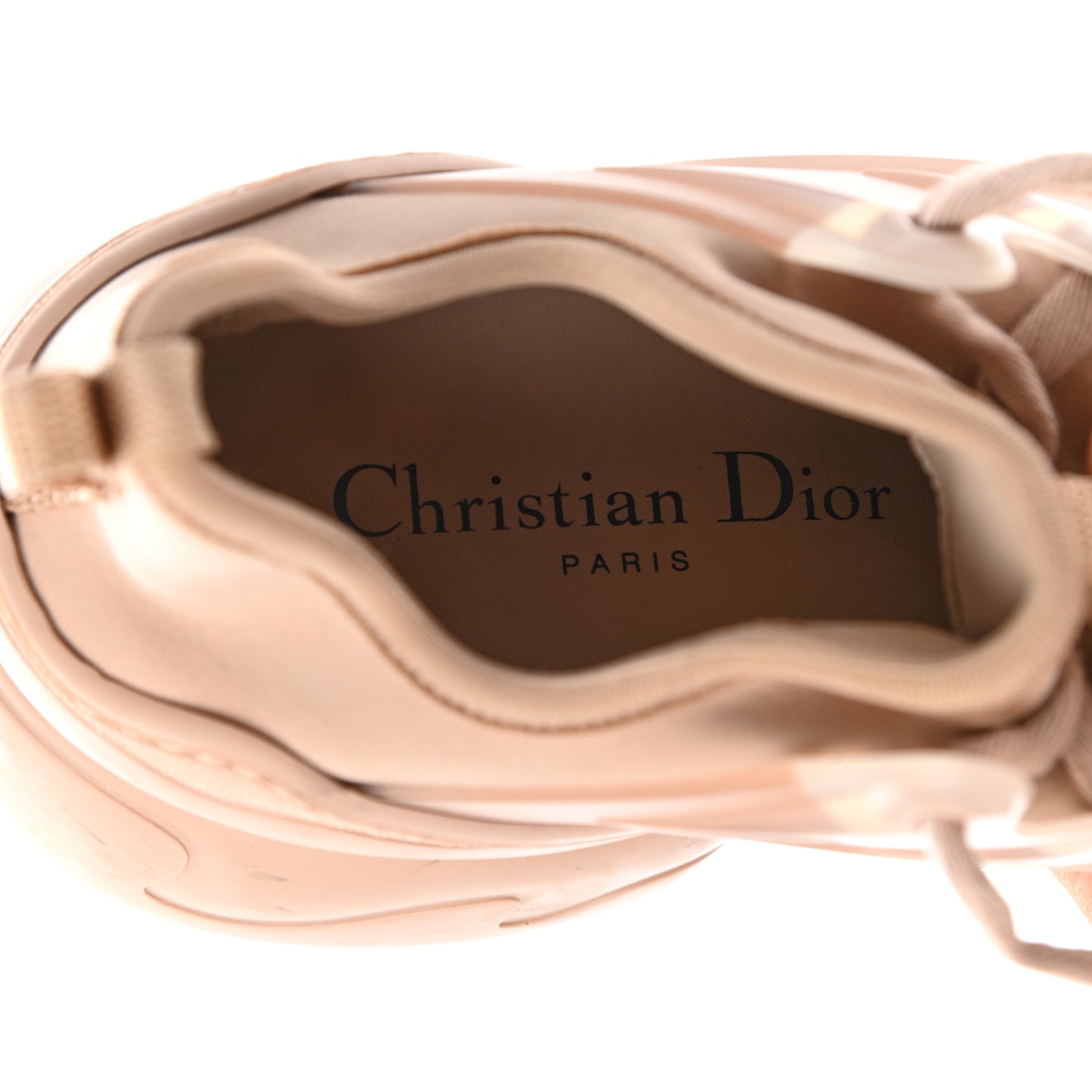 Neoprene Rubber Womens D-Connect Sneakers 36 Nude