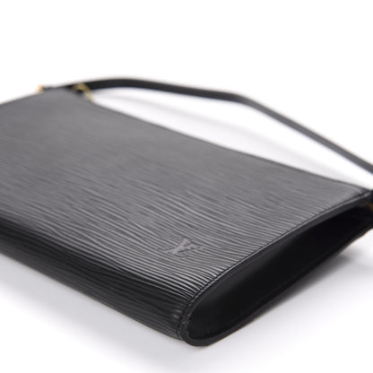 Louis Vuitton Epi Pochette Accessories 24 Black 7 of 12