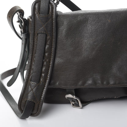 Jimmy Choo Goatskin Small Becka Biker Crossbody Bag Green 23 of 24