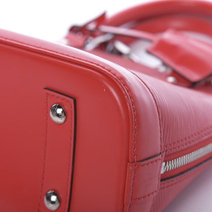 Louis Vuitton Epi Alma Nano Carmine 9 of 14