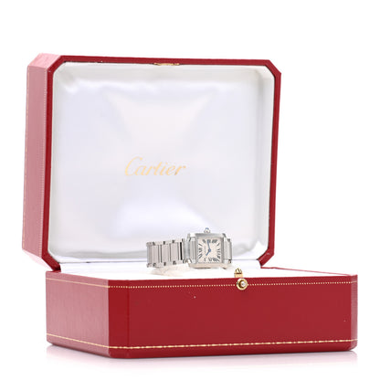 Cartier Stainless Steel 20mm Tank Francaise Quartz Watch 5 of 5